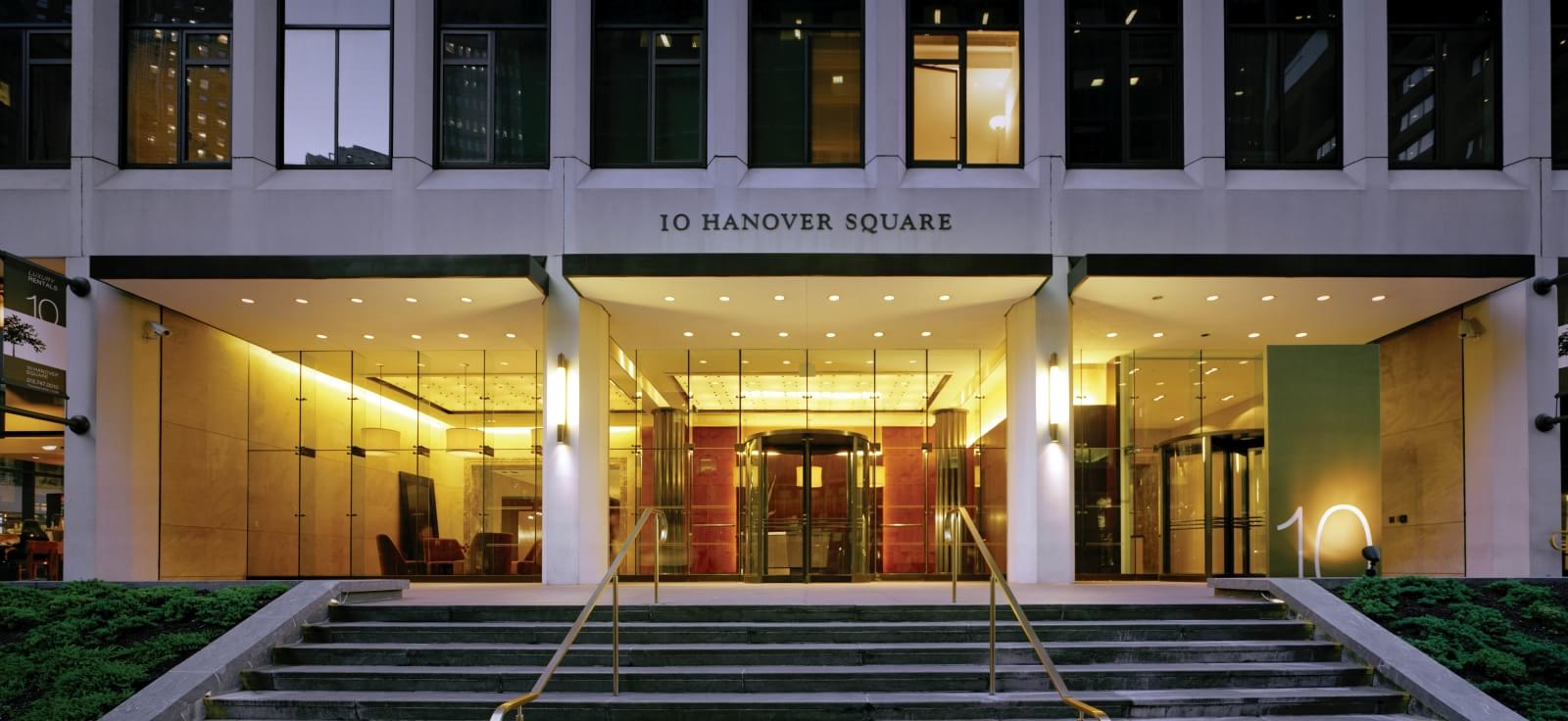 10 Hanover Square Front Entrance