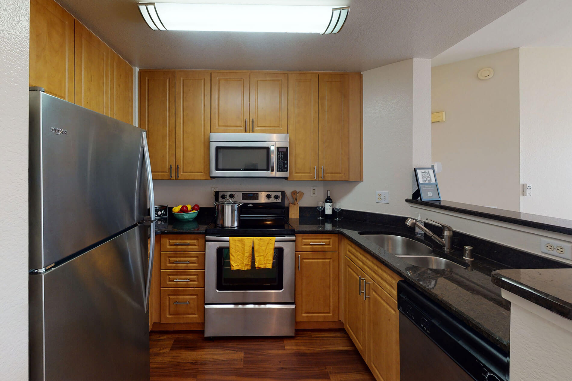Almaden Lake Village apartment kitchen