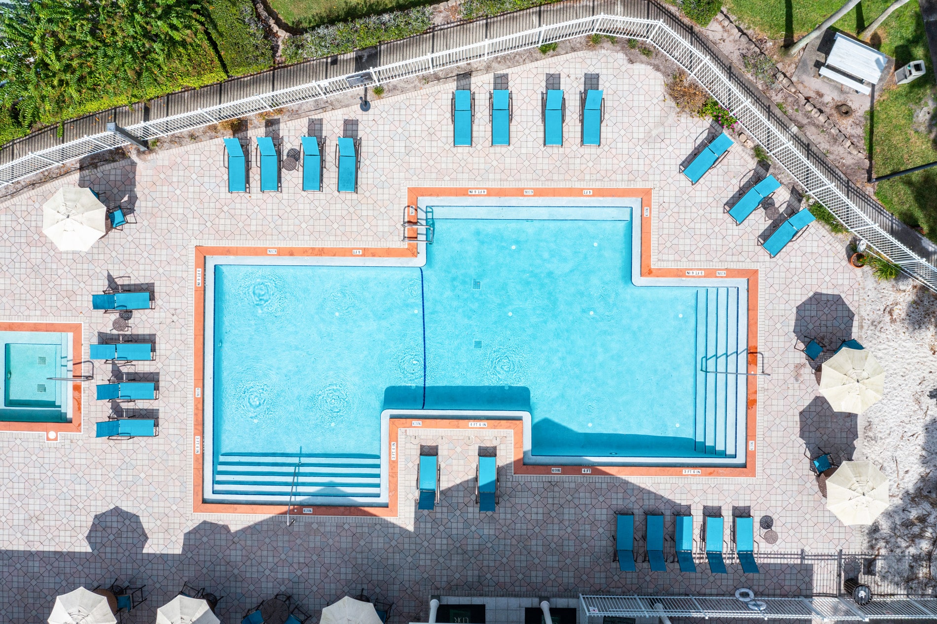 Ashton Waterford drone pool