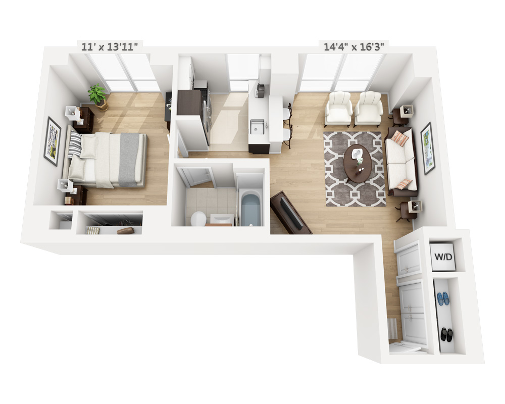 One Bedroom (A1C-795)