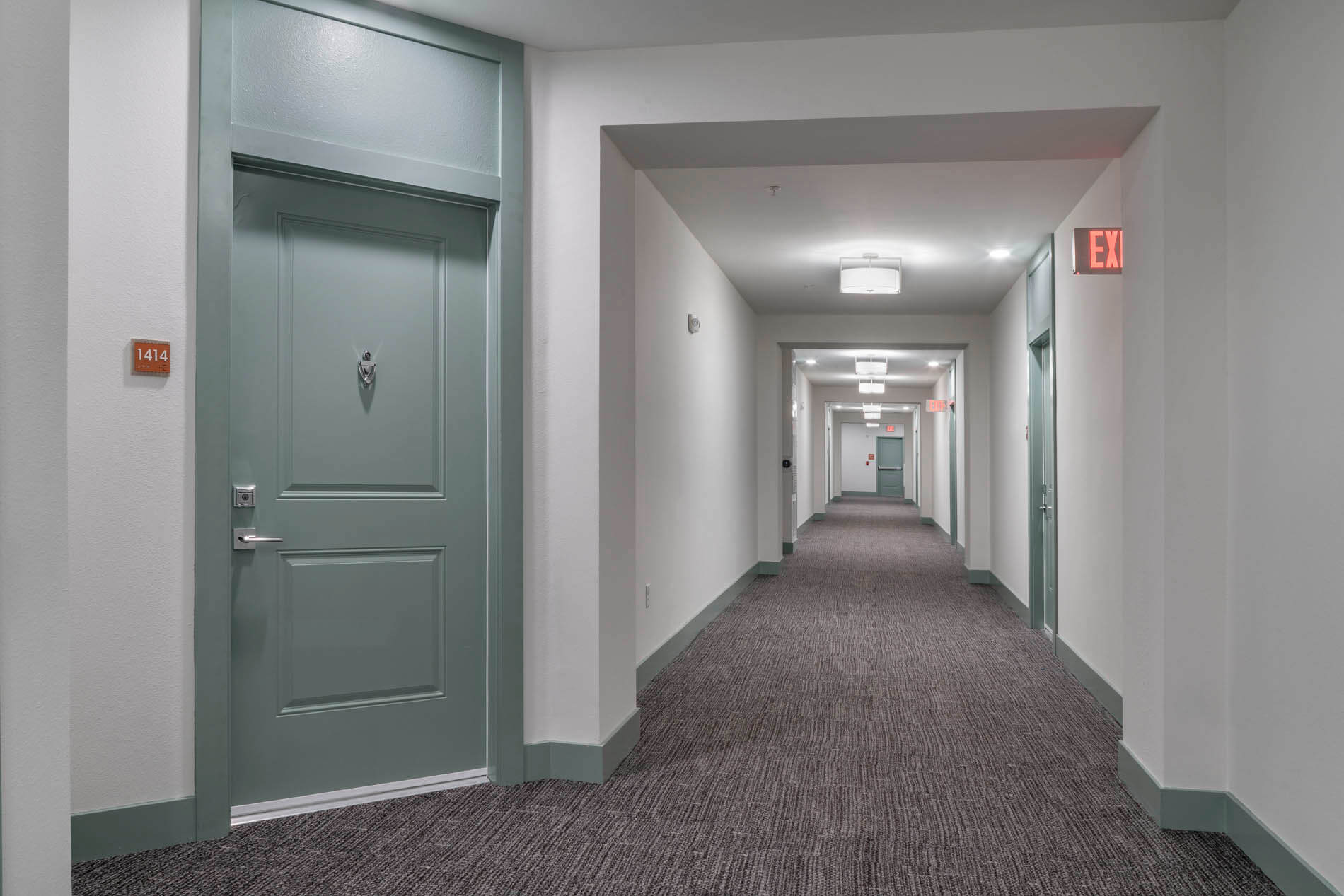 Essex Luxe Apartments hallway