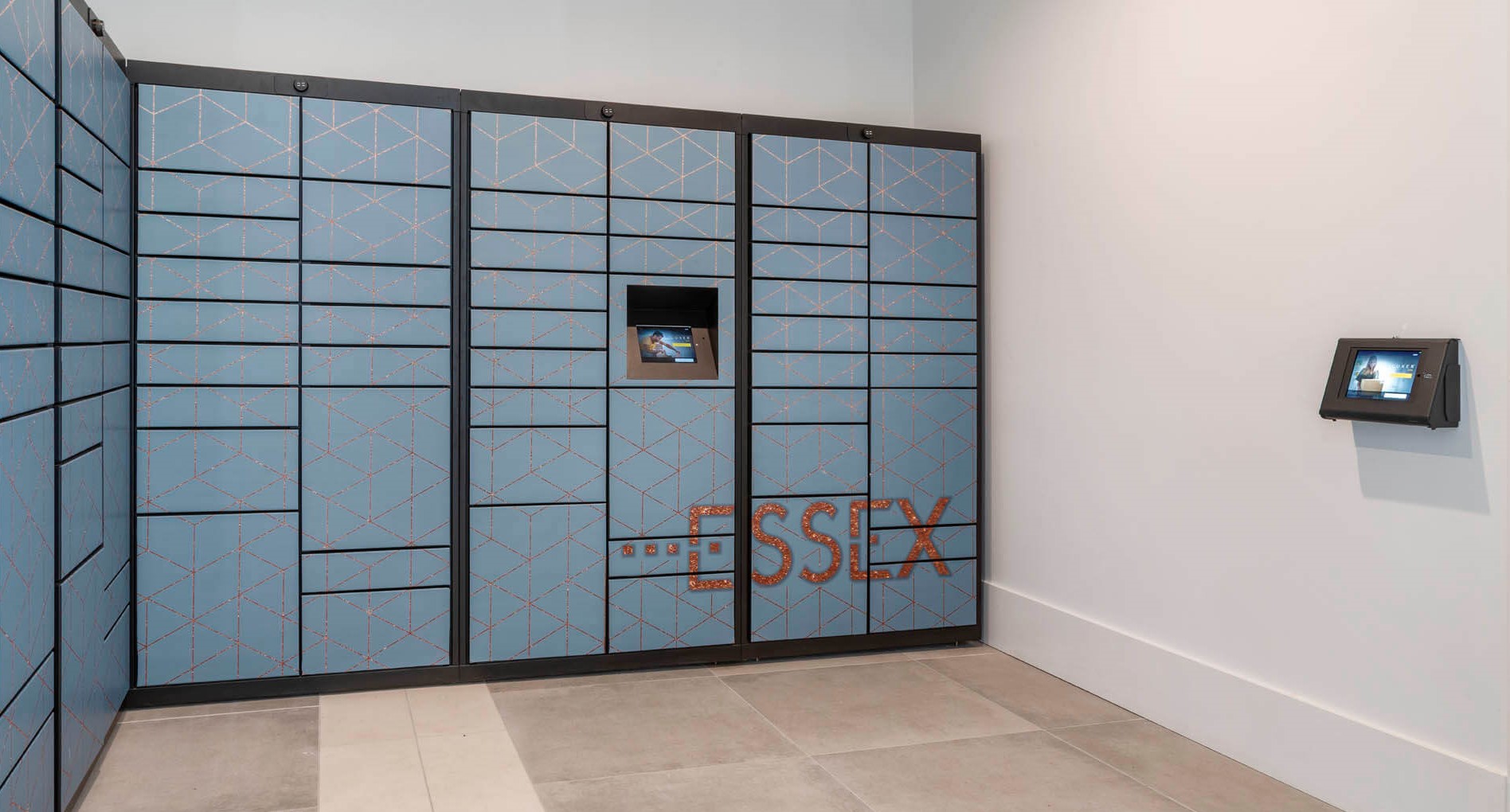 Essex Luxe Apartments package lockers