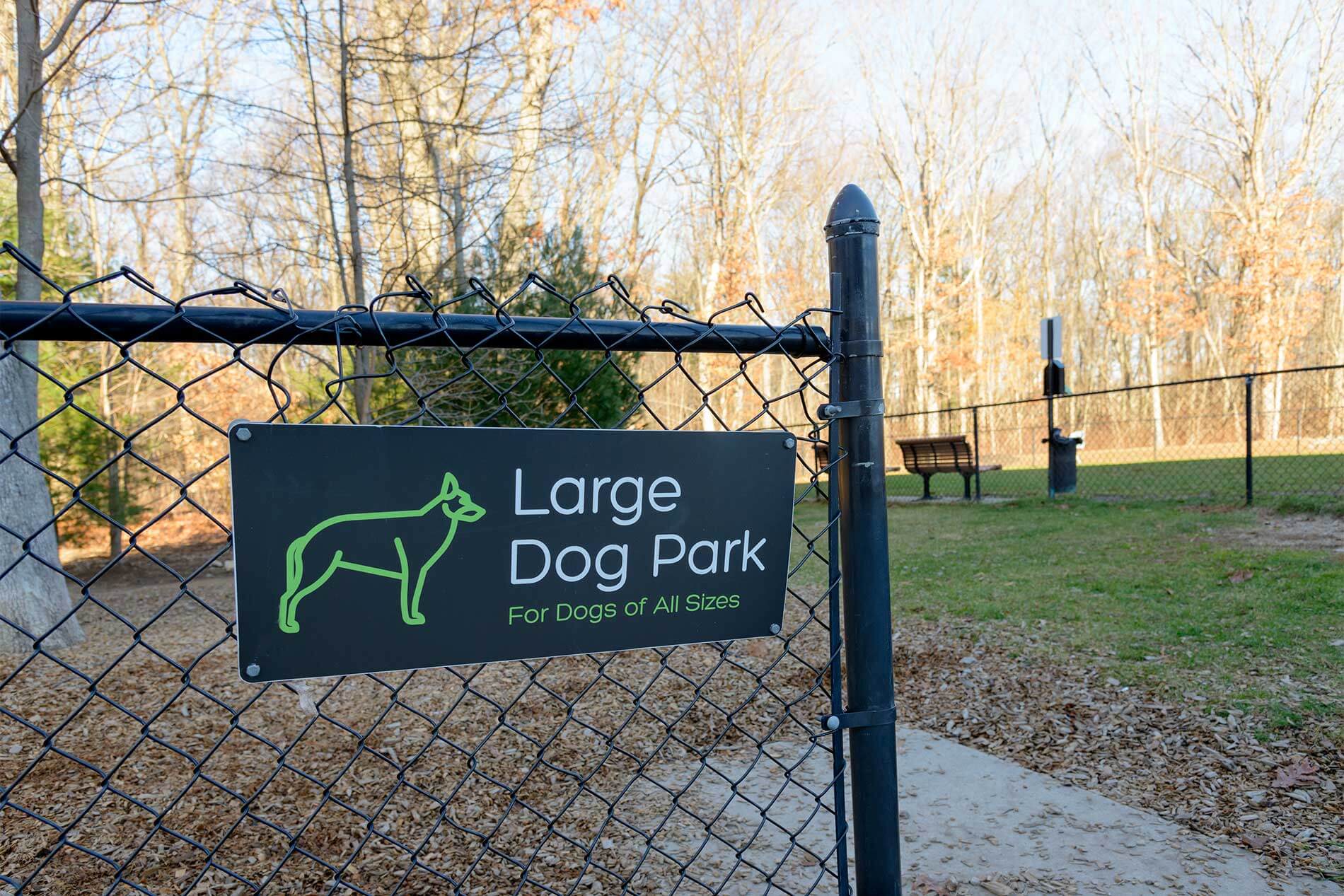 One Upland large dog park