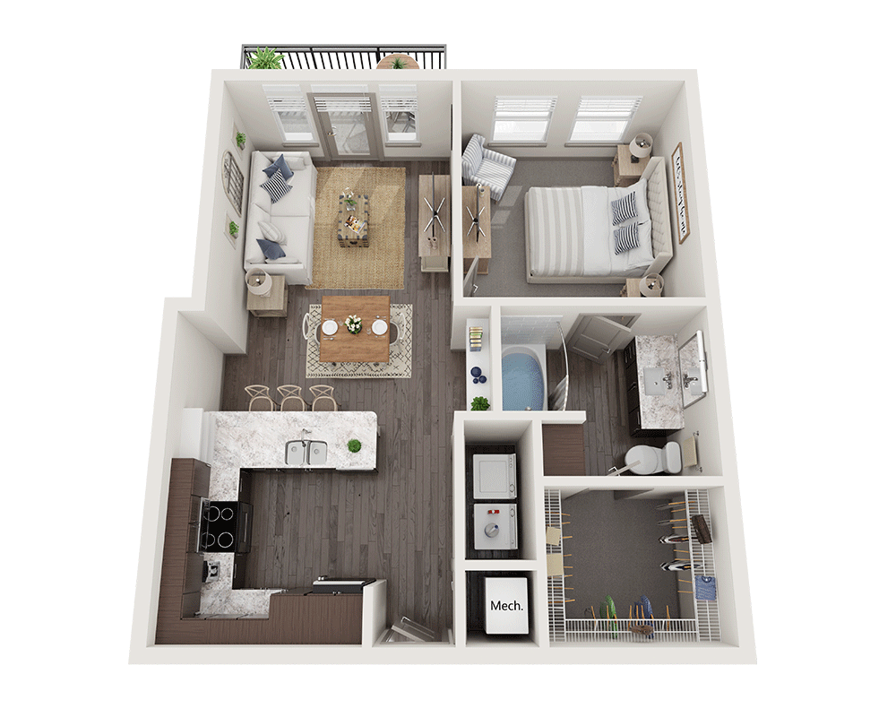 One Bedroom A1L