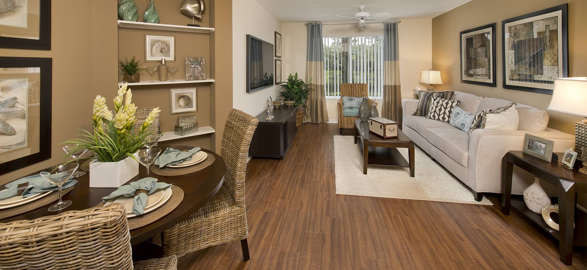 The Reserve and The Park at Riverbridge Living Room
