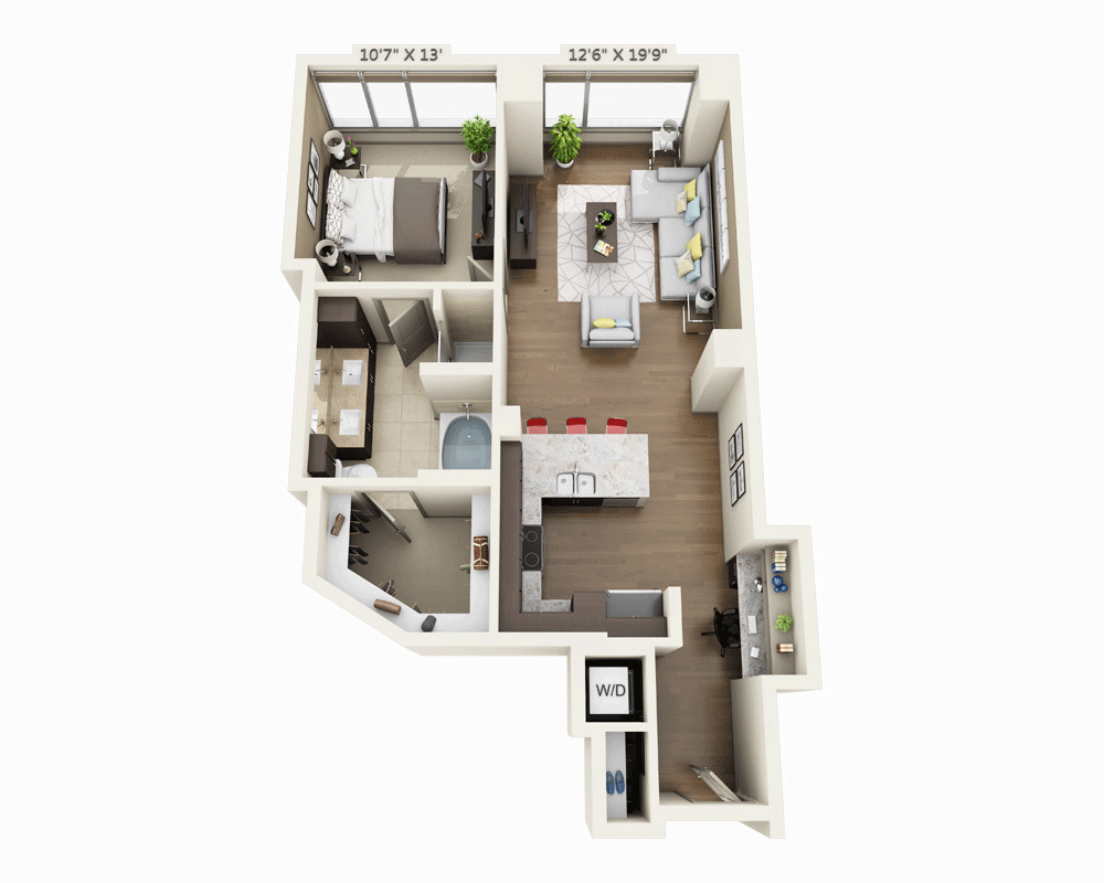 One Bedroom A1M-PH