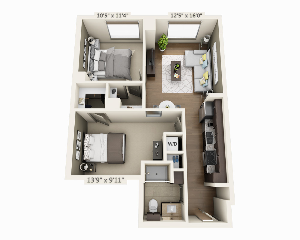 Two Bedroom B1C