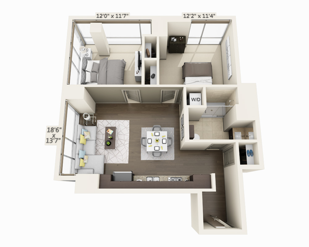 Two Bedroom B1G