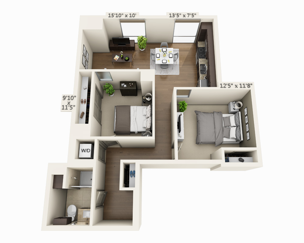 Two Bedroom B1H
