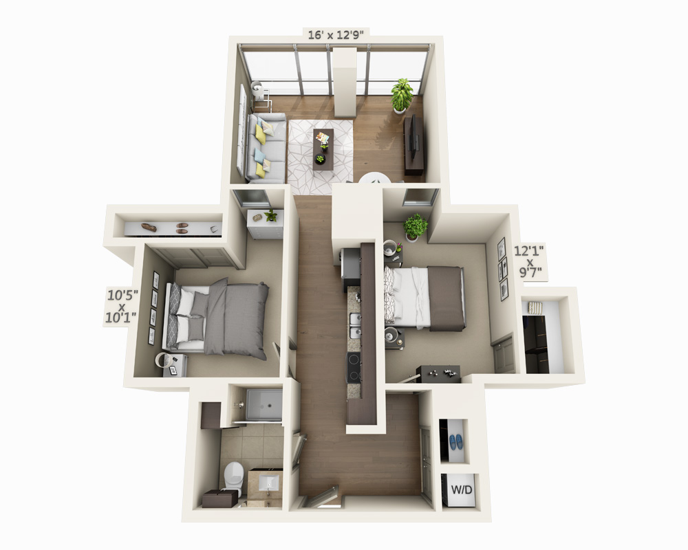 Two Bedroom B1I