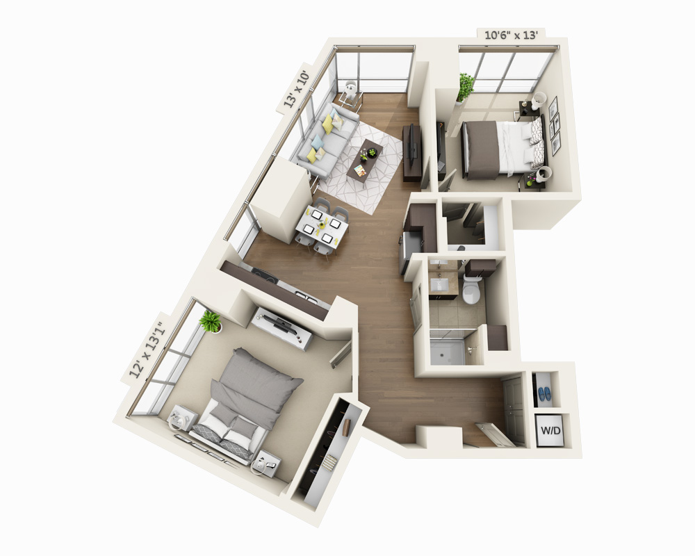 Two Bedroom B1J