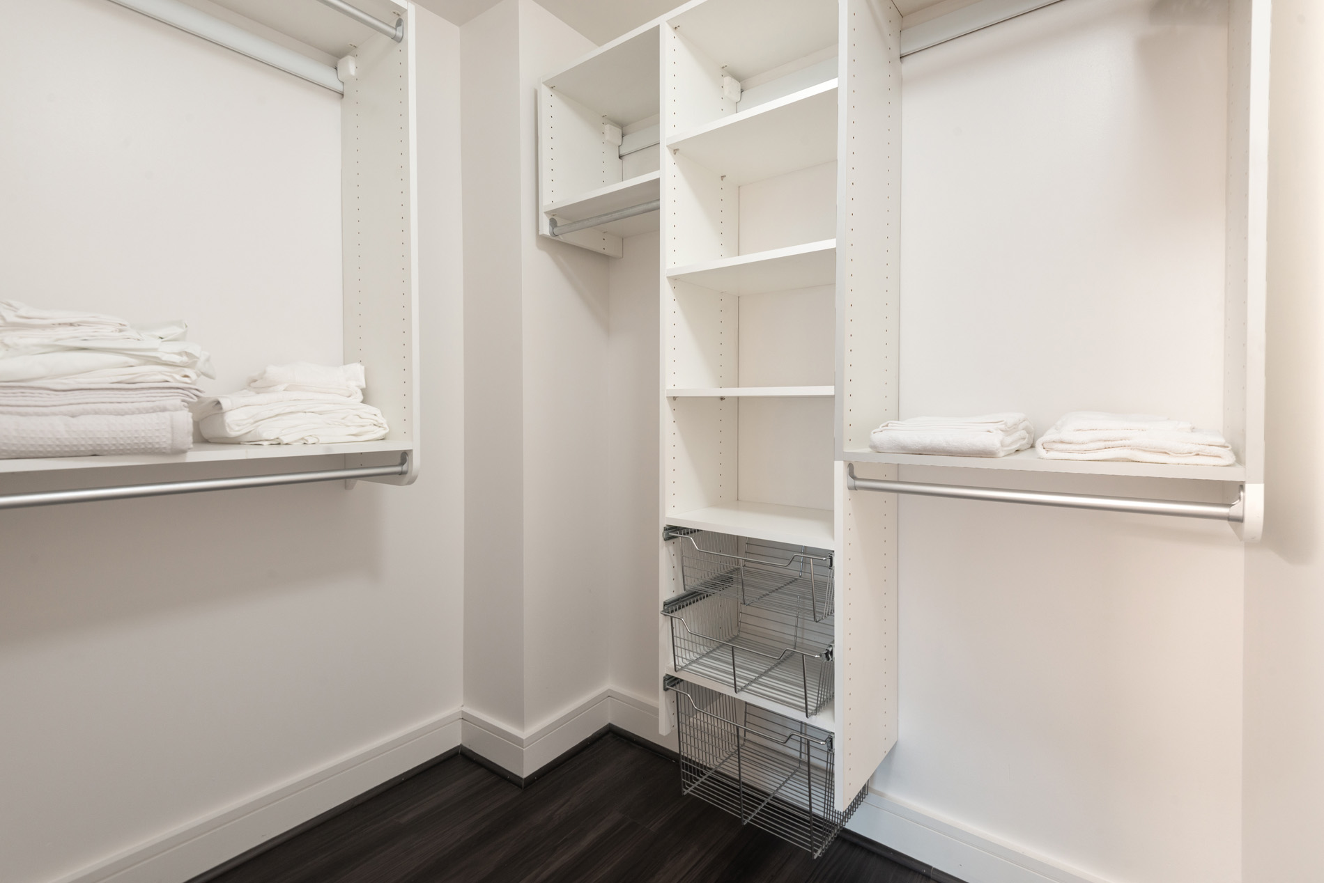 100 Pier 4 staged closet