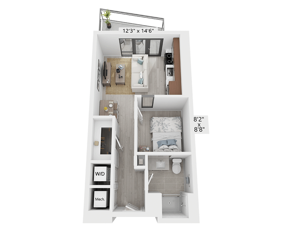 One Bedroom - A1A