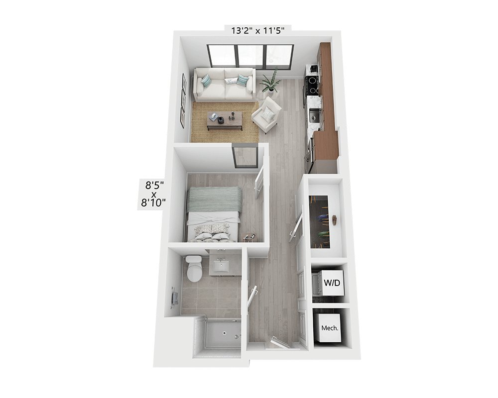 One Bedroom - A1B