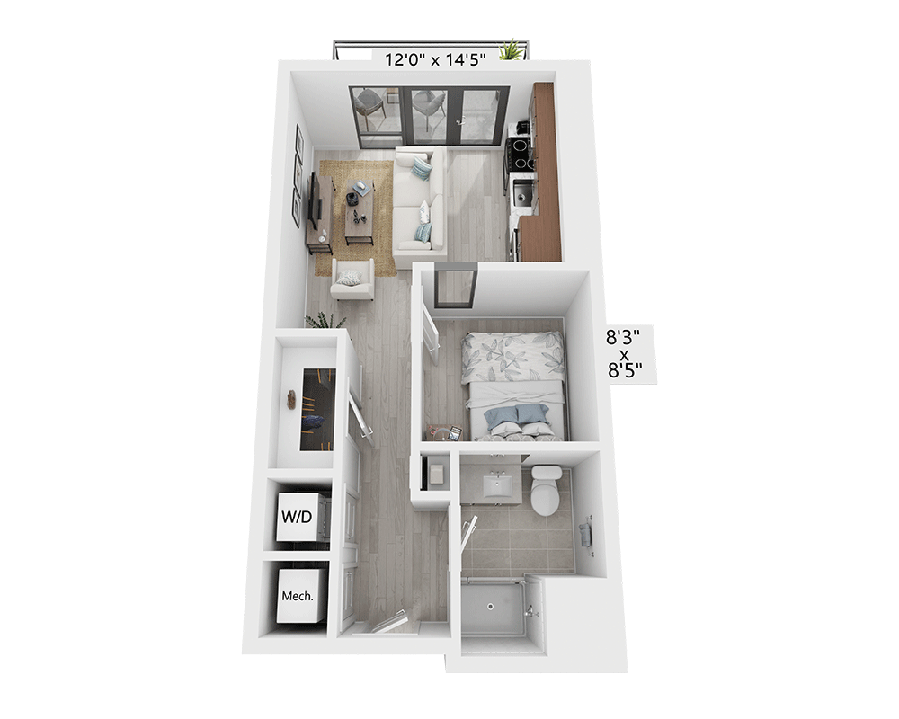 One Bedroom - A1C