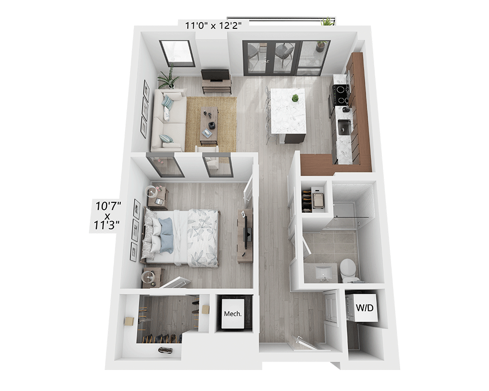 One Bedroom - A1I