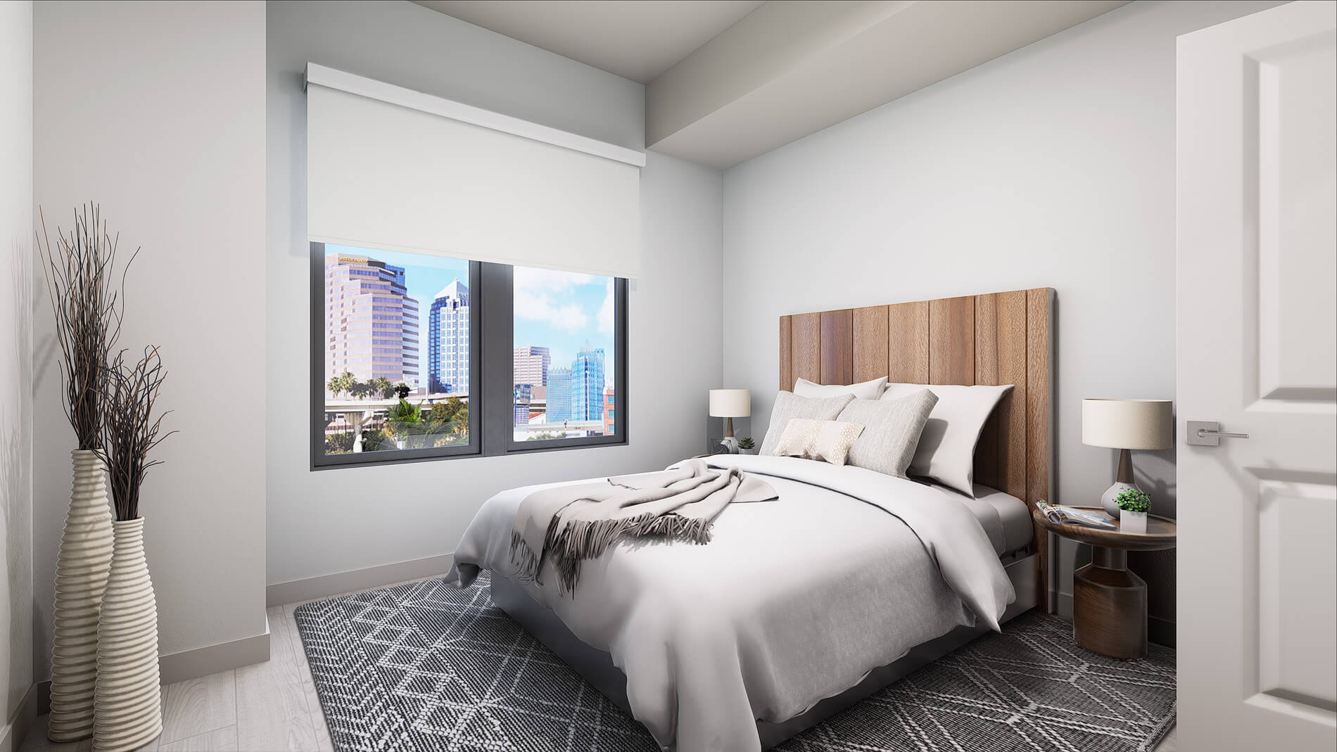 101 N Meridian bedroom