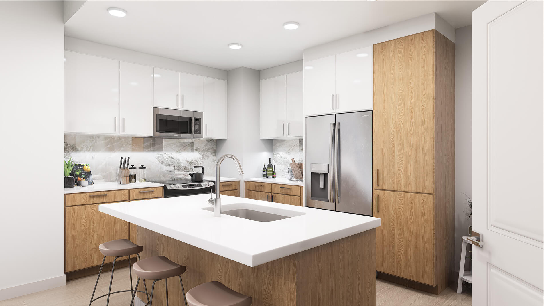 101 N Meridian kitchen