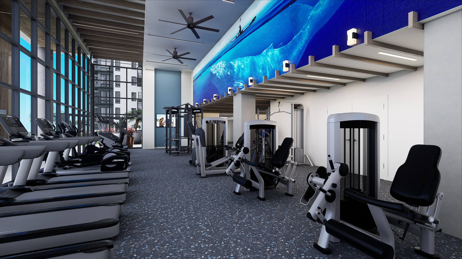 101 N Meridian fitness center