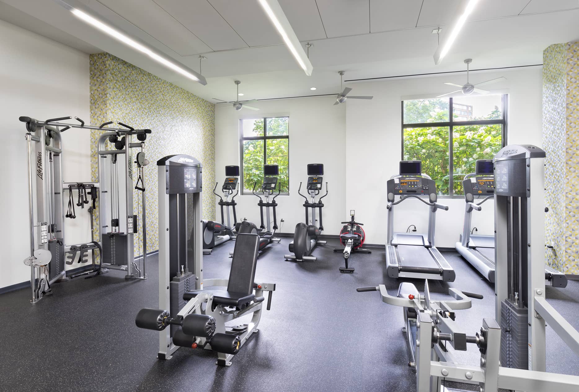 1200 East West Fitness Room
