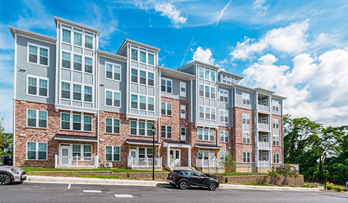 1274 At Towson Apartments Building Exterior