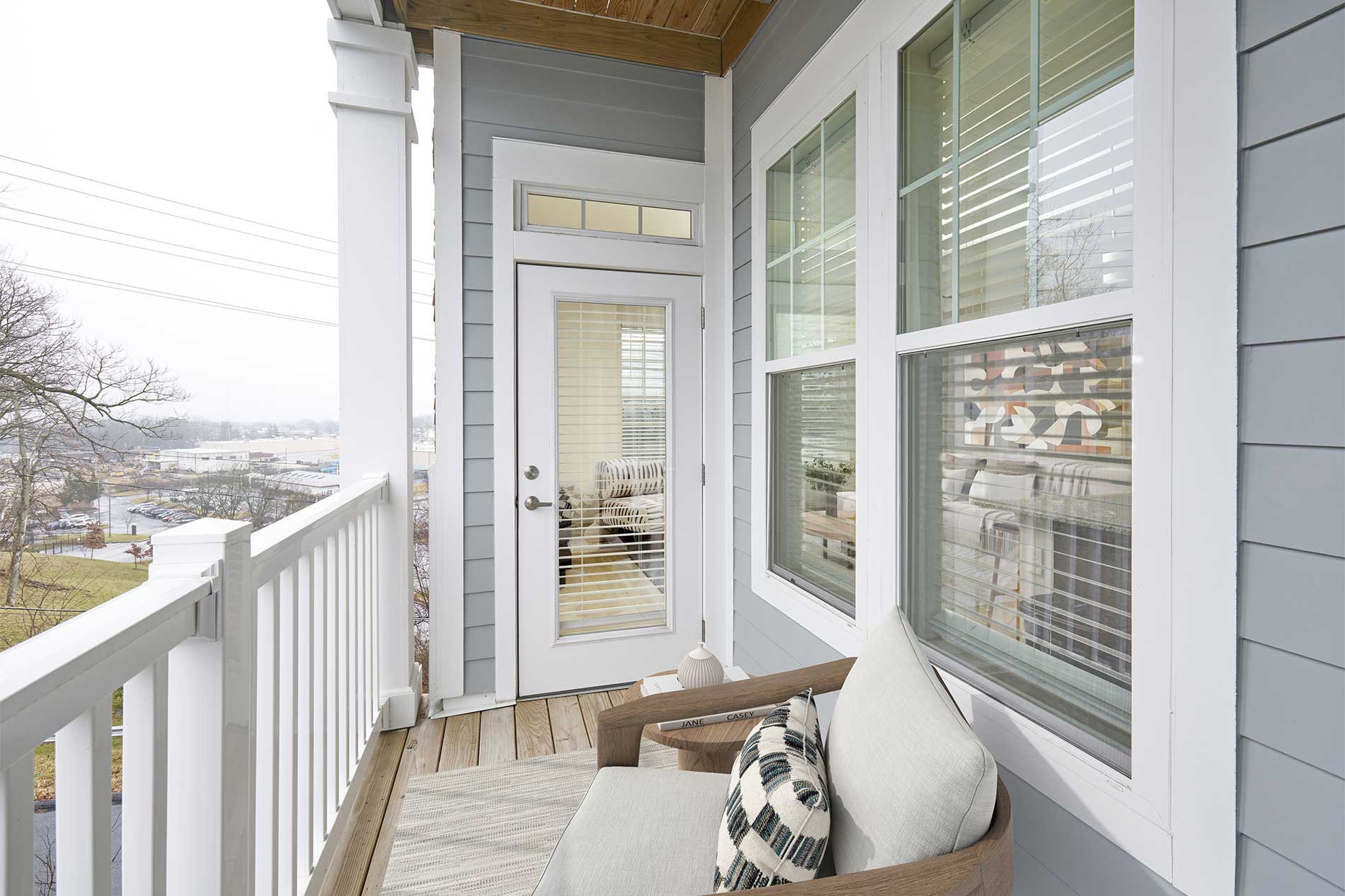 1274 at Towson apartment balcony