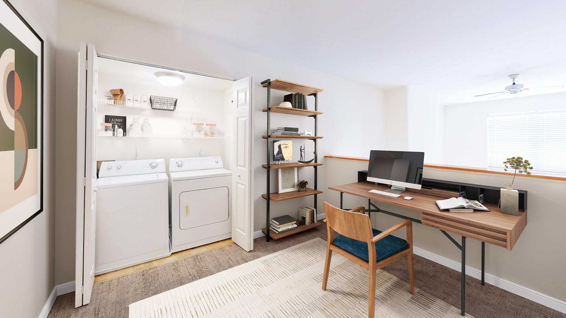14 North staged office