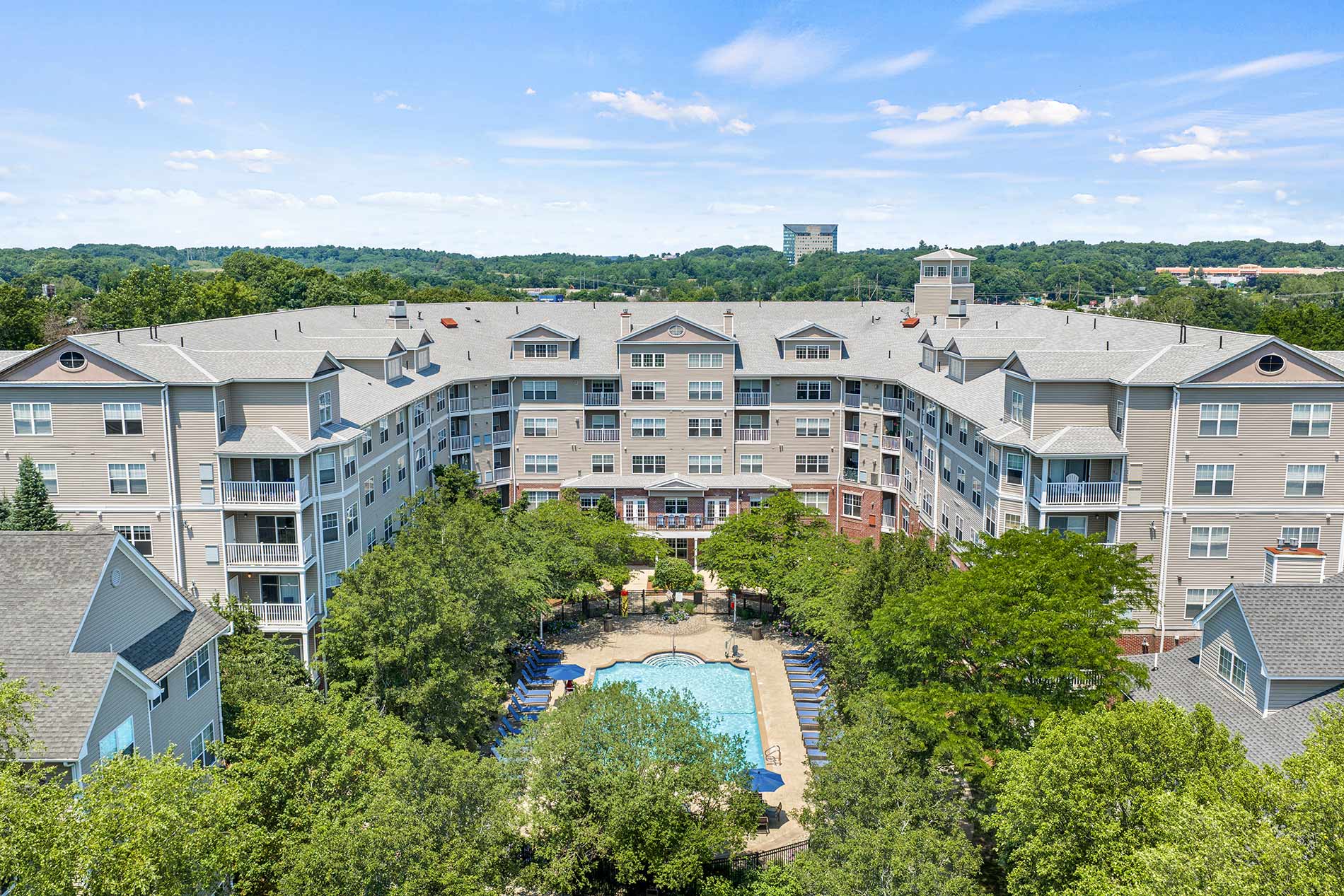 14 North aerial exterior view - Peabody, MA