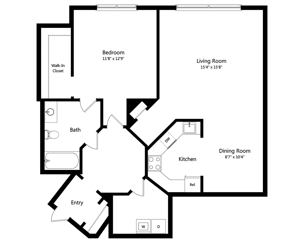 One Bedroom A1I