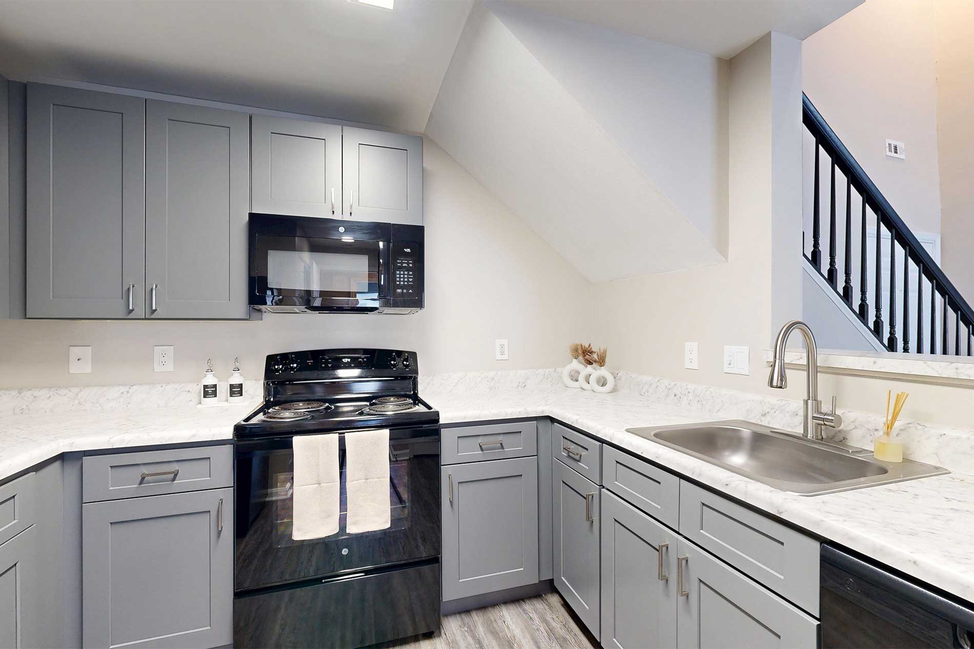 20 Lambourne apartment kitchen