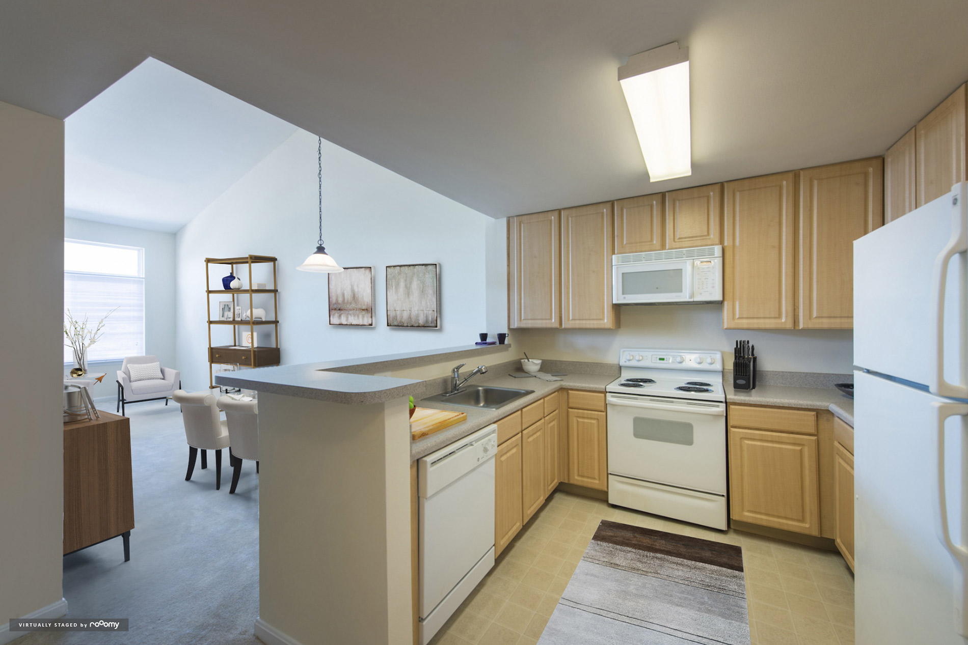 20 Lambourne Kitchen Virtually Staged