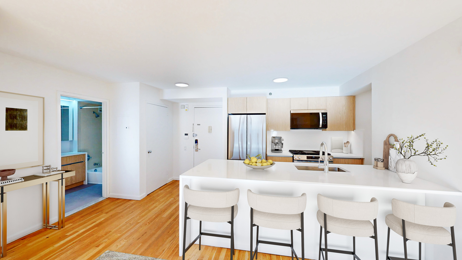 21 Chelsea staged kitchen