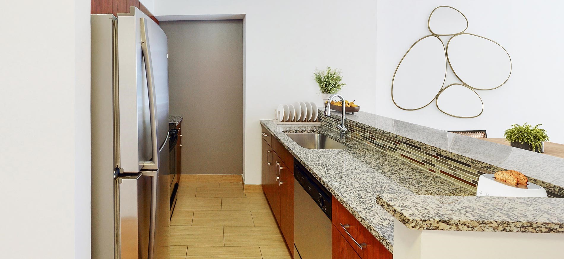 21 Chelsea staged kitchen