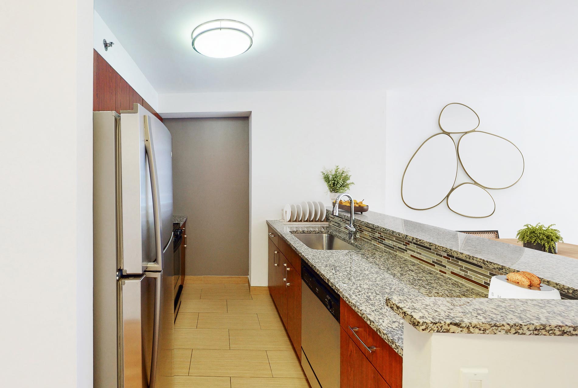 21 Chelsea Staged kitchen