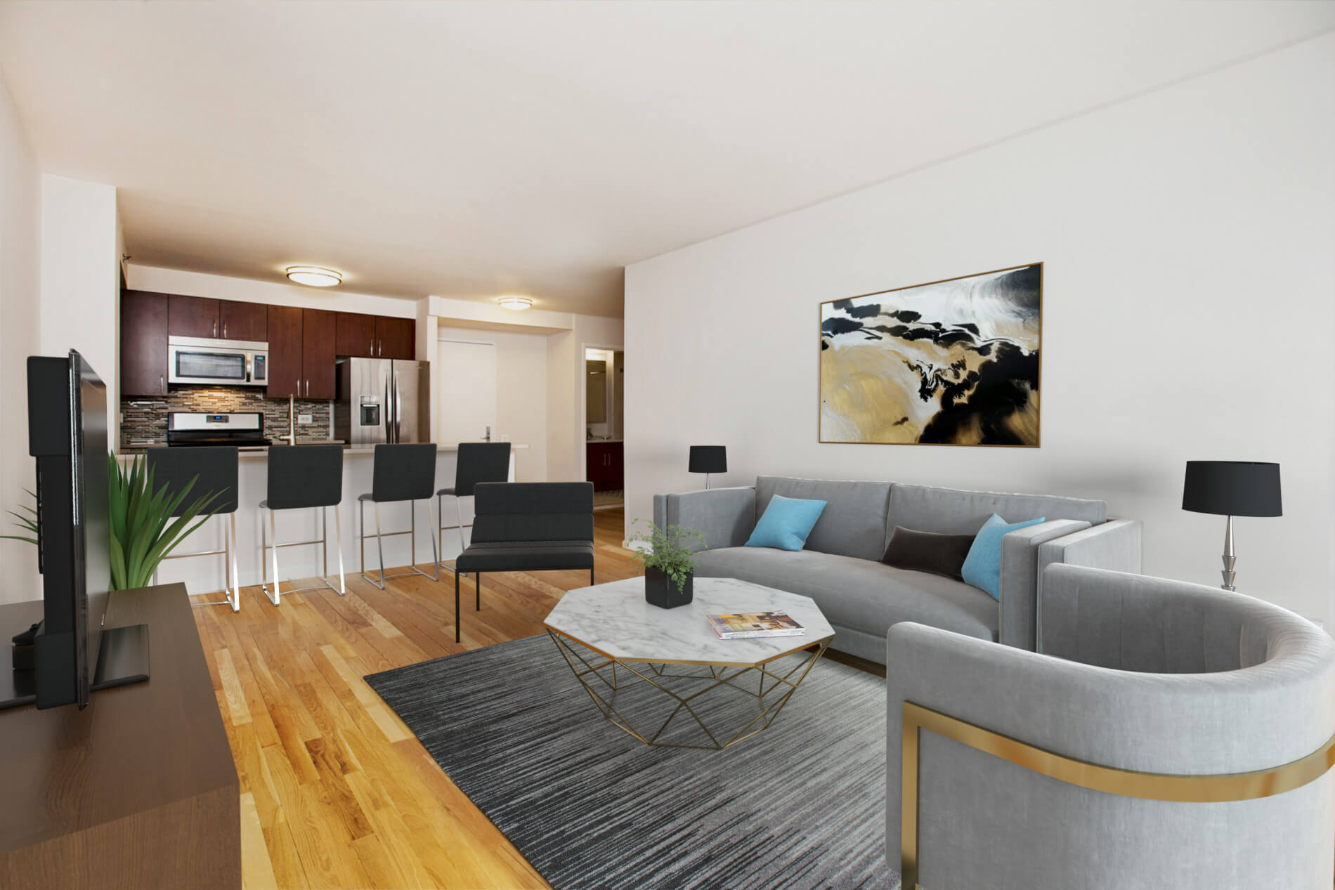 21 Chelsea living room