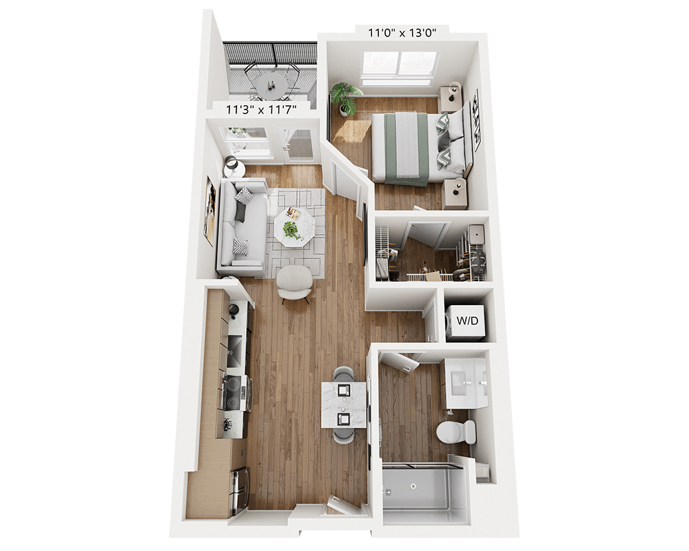 One Bedroom - A1A