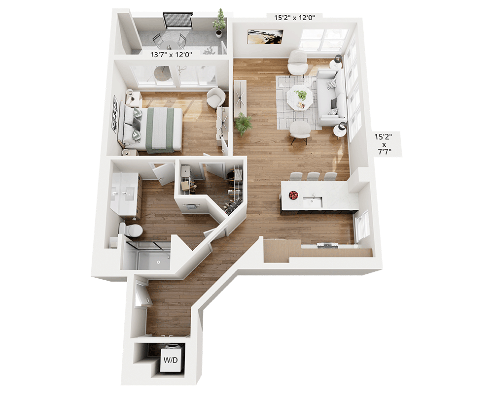 One Bedroom - A1E