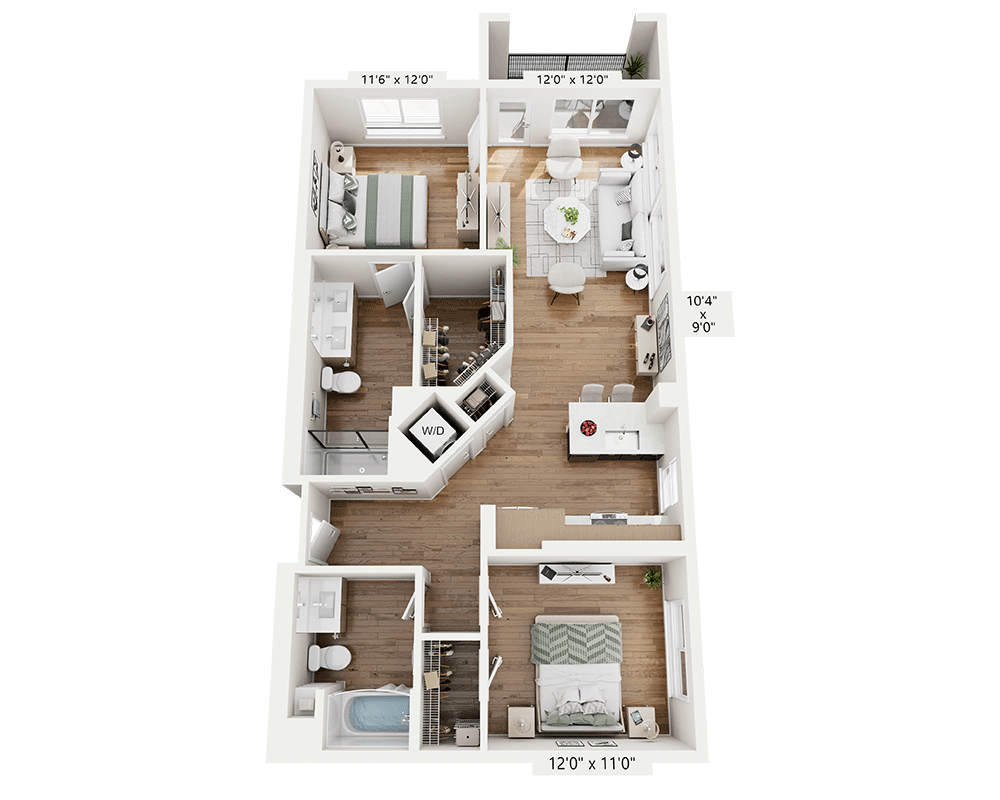 Two Bedroom - B2A