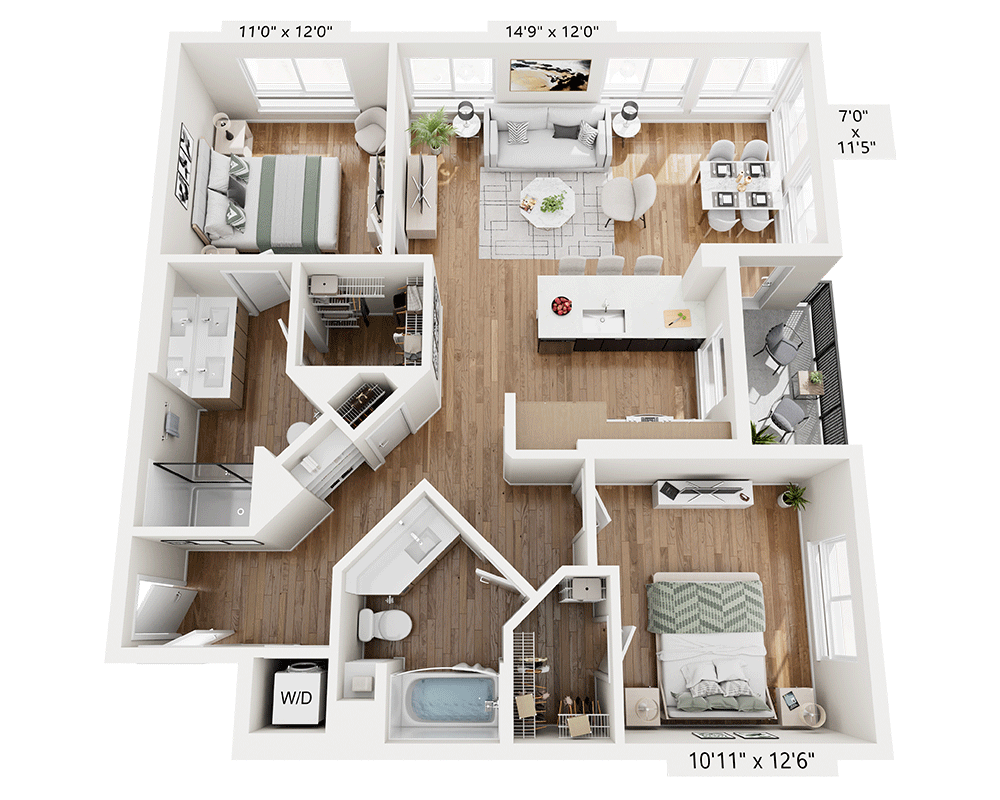 Two Bedroom - B2B
