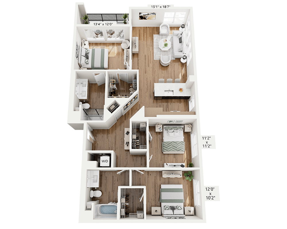 Three Bedroom - C2