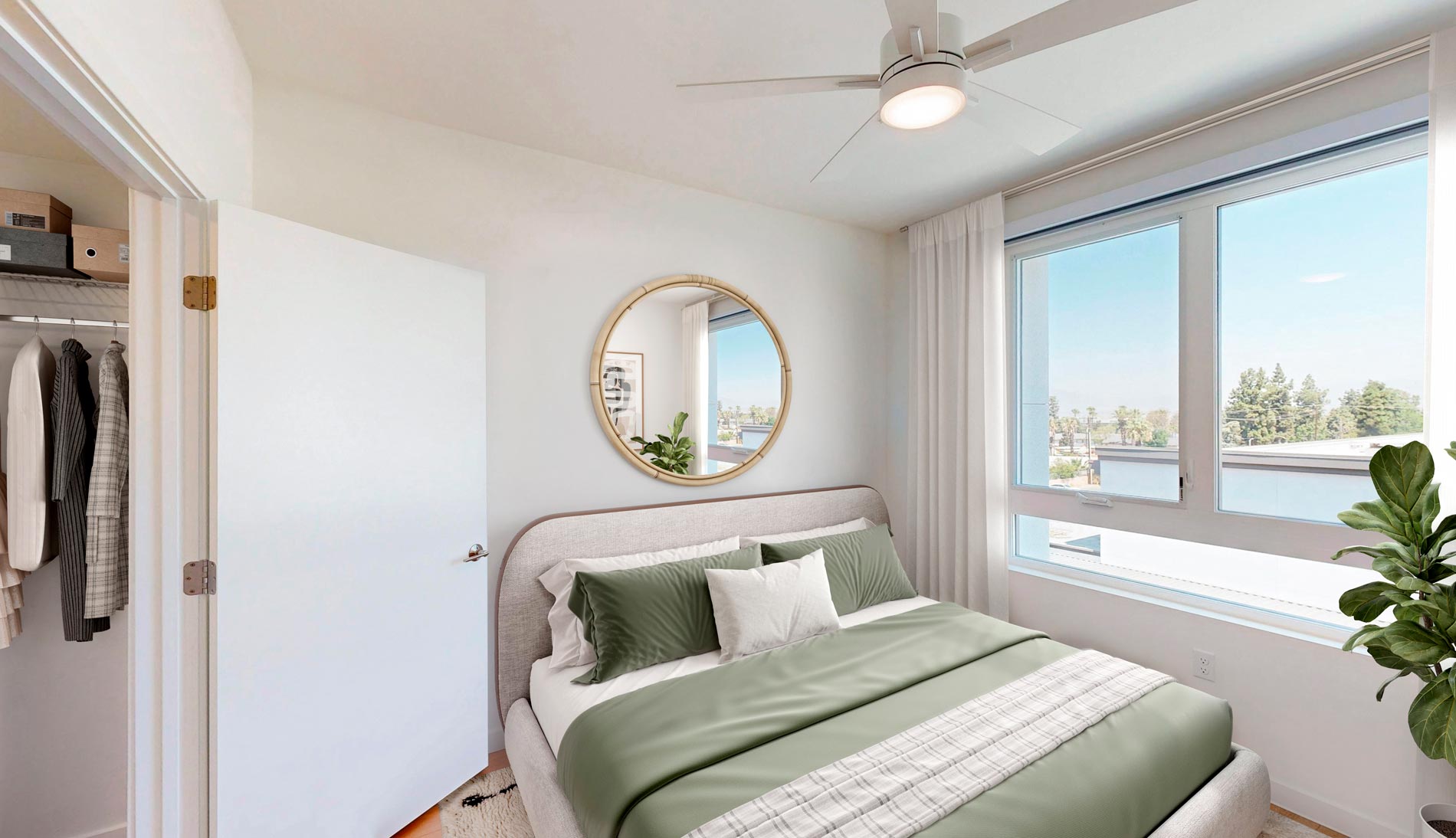 3099 Iowa staged bedroom