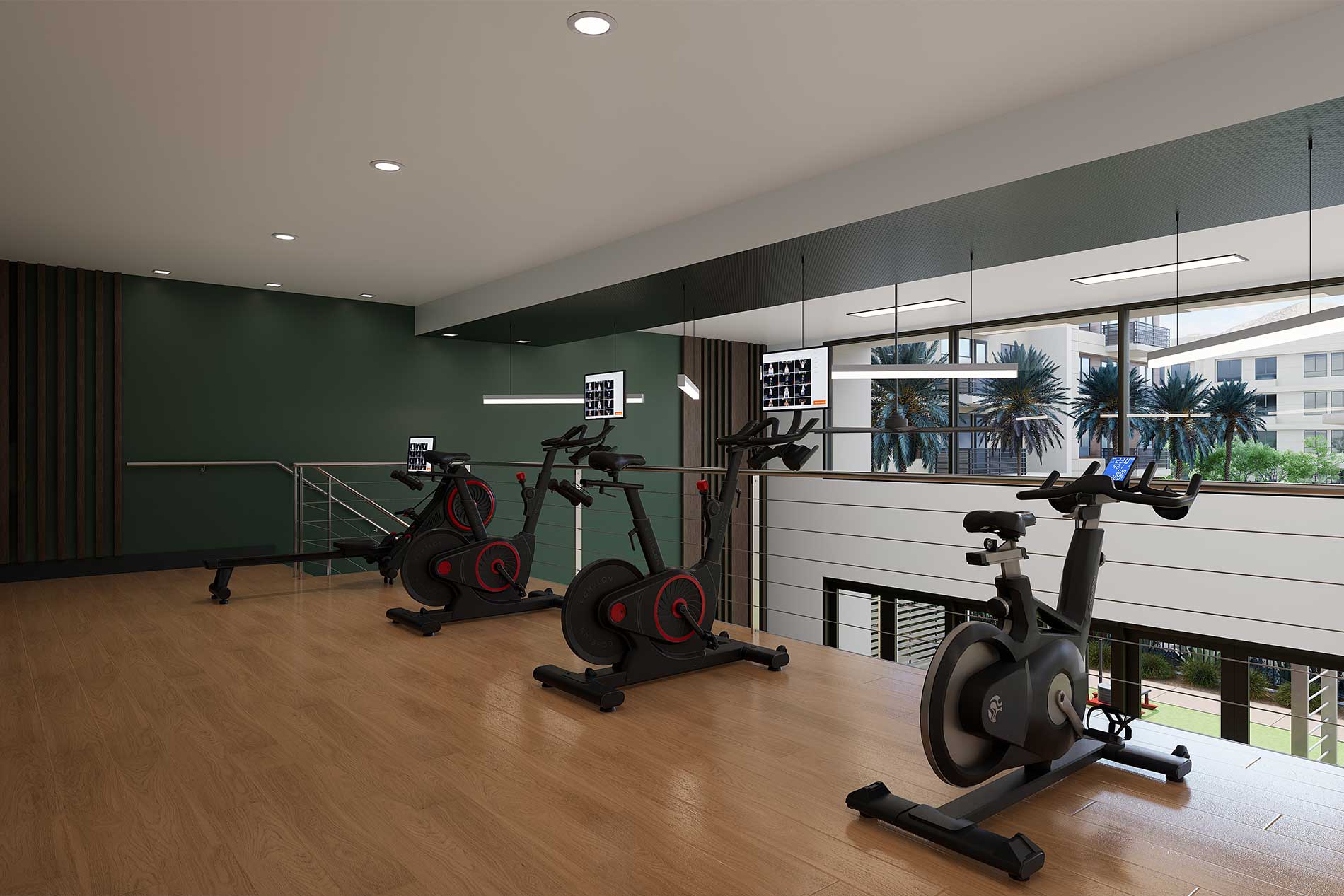 Two story fitness center in Riverside, CA
