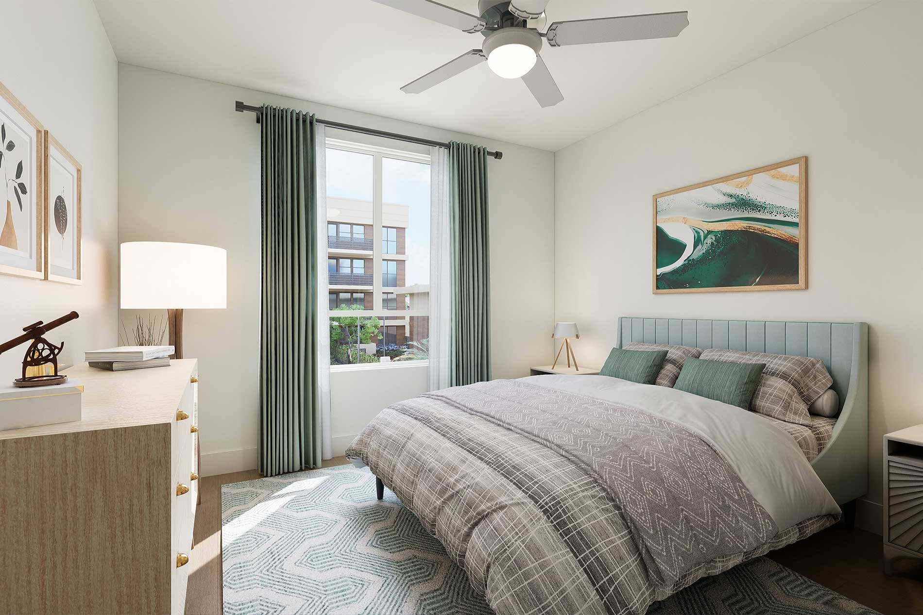 3099 Iowa apartment bedroom