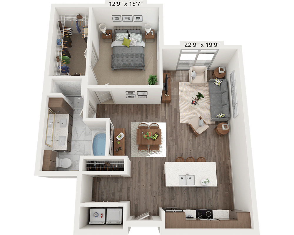 One Bedroom A1I