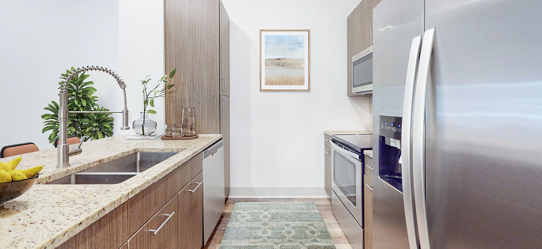 322 N Broad in the Center City neighborhood of Philadelphia features upgraded interiors and stainless steel appliances