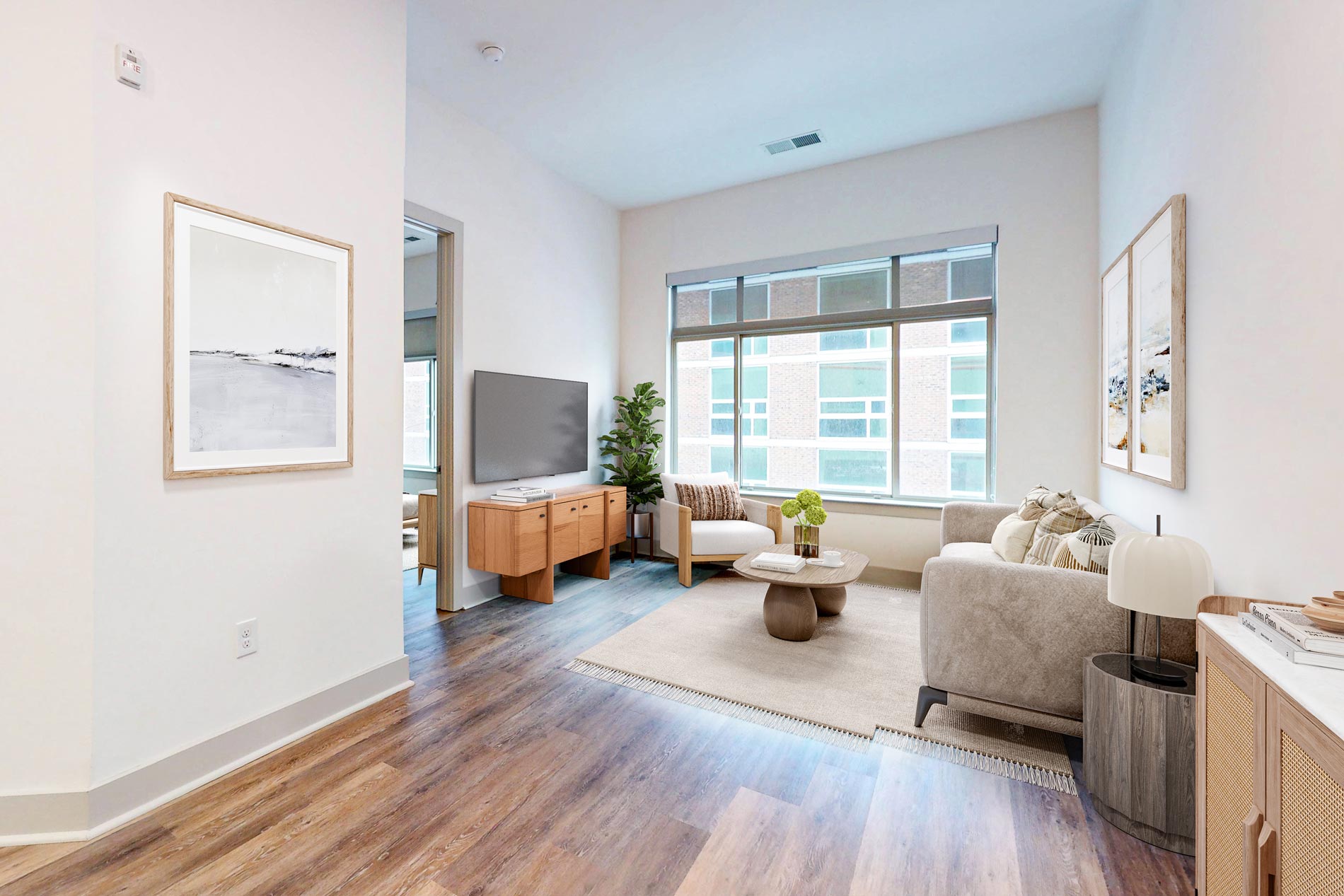 322 N Broad in the Center City neighborhood of Philadelphia features upgraded interiors and stainless steel appliances 