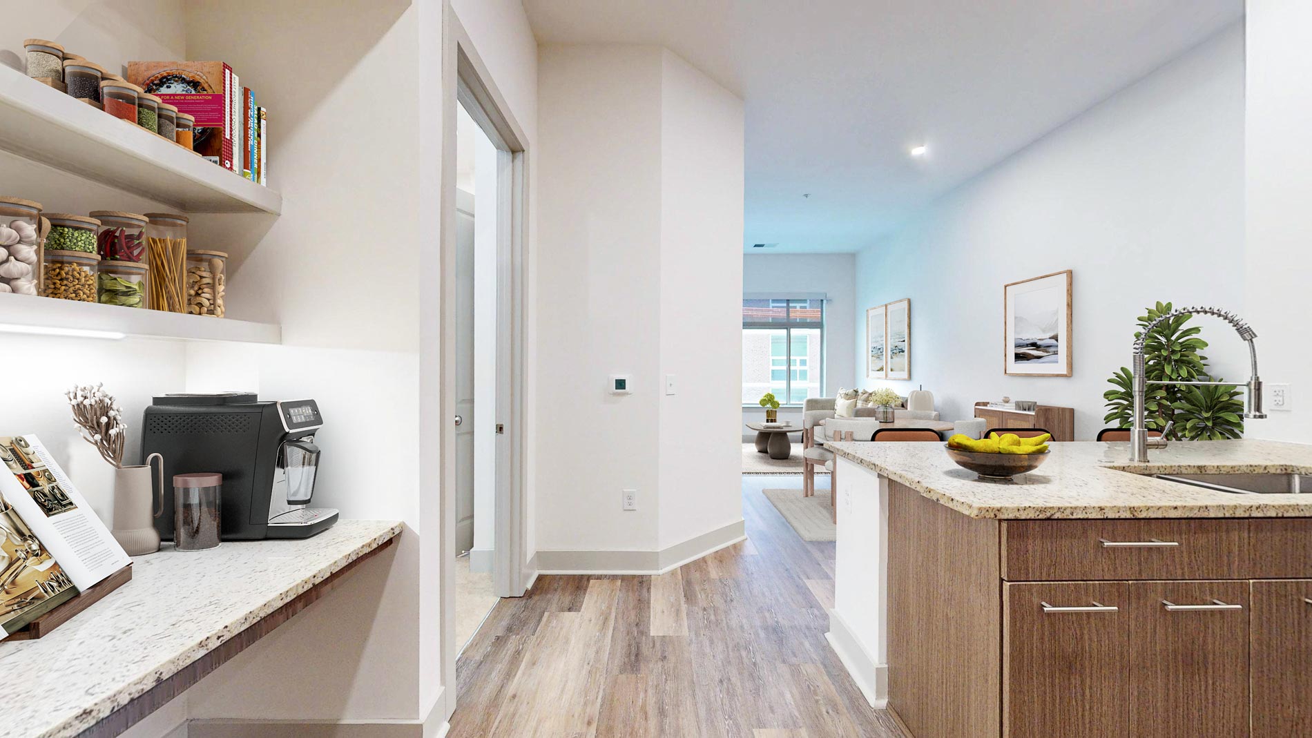 322 N Broad in the Center City neighborhood of Philadelphia features upgraded interiors and stainless steel appliances 