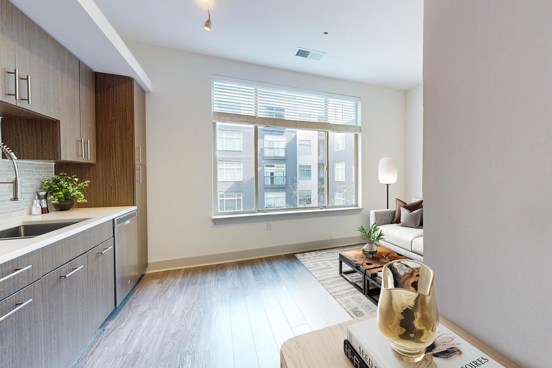 322 N Broad in the Center City neighborhood of Philadelphia features upgraded interiors and stainless steel appliances 