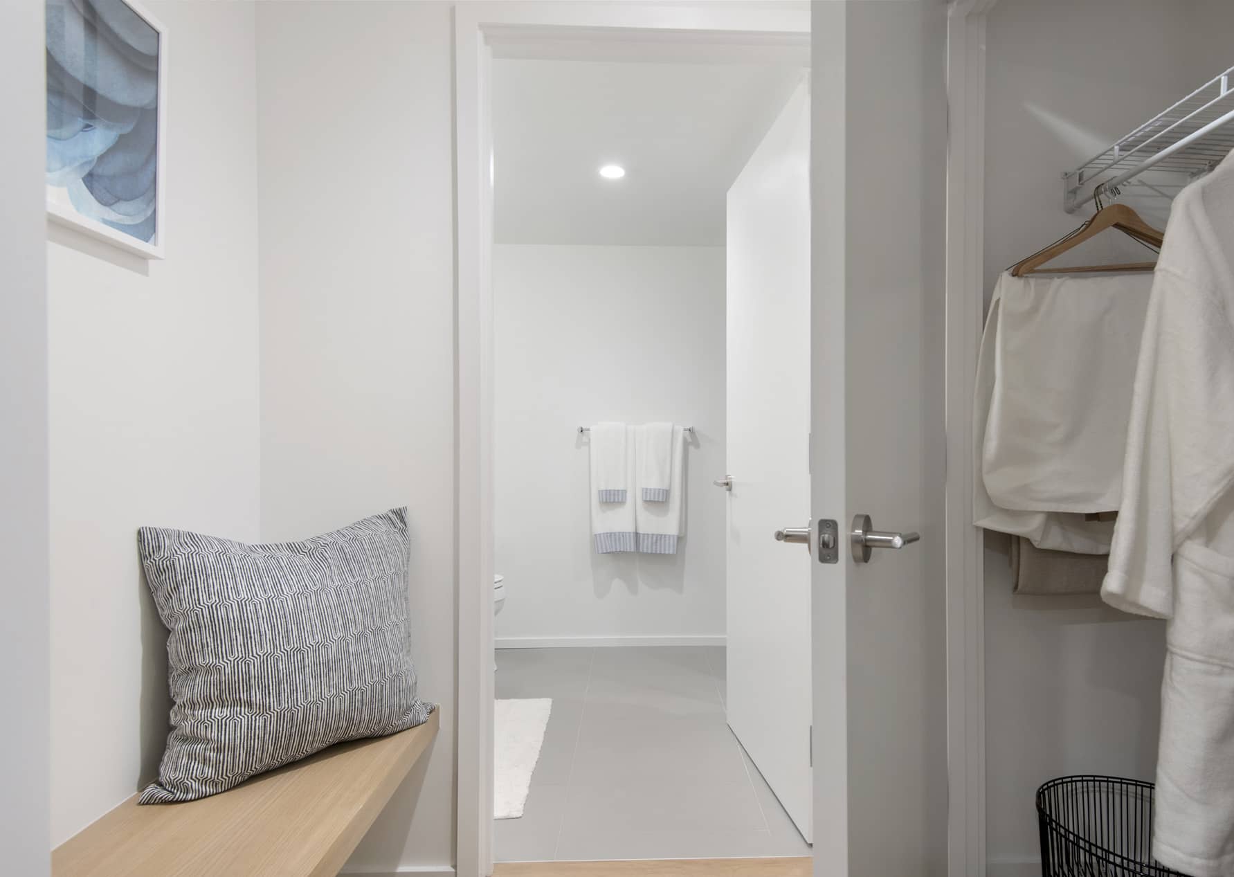 345 Harrison West Gate Apartment Mudroom