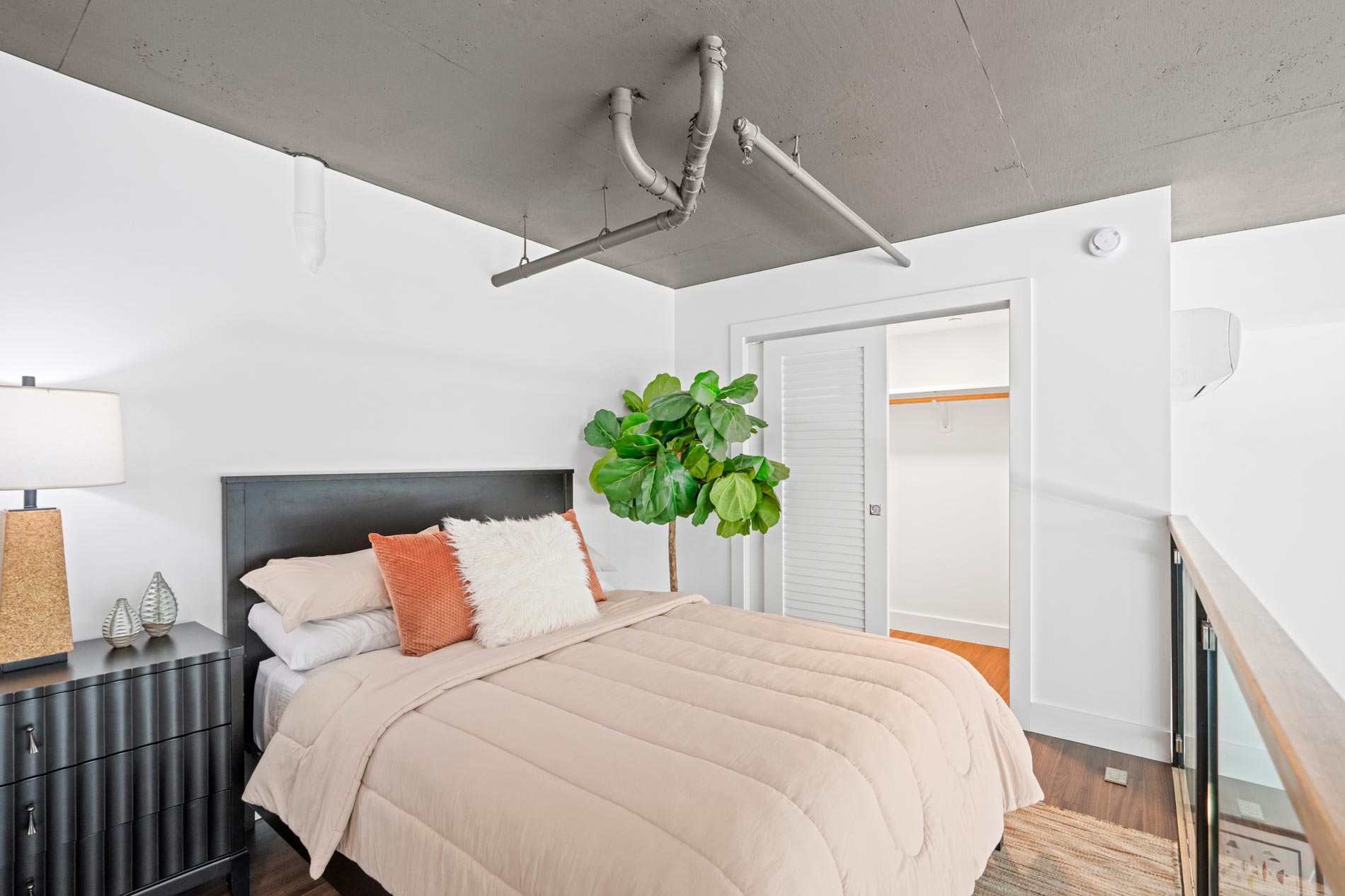 388 Beale staged bedroom